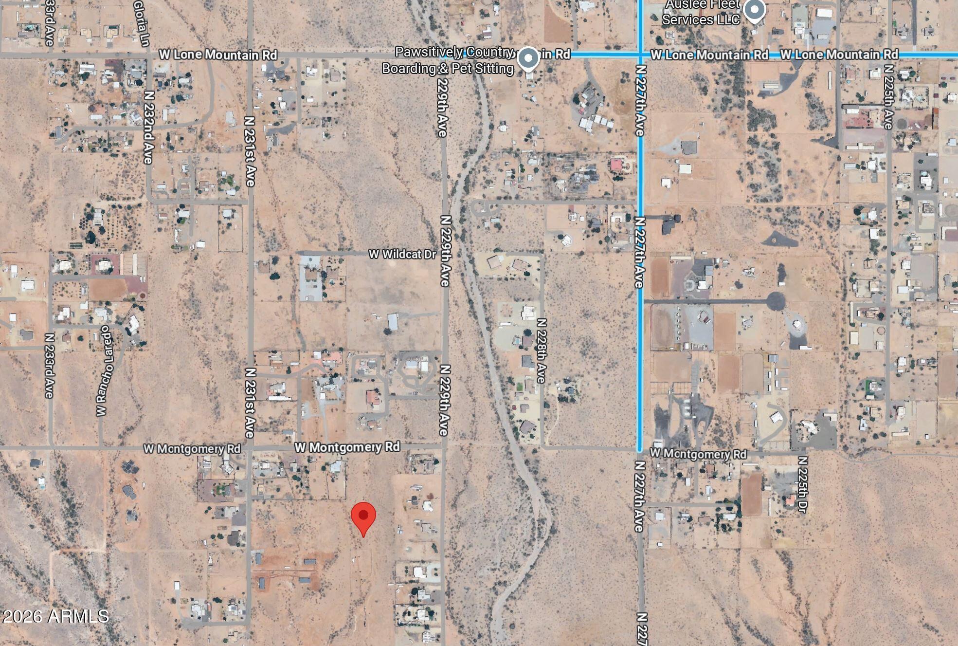 2300 West Montgomery Road, Unit 5 Wittmann, AZ 85361 - Photo 18 of 18 Satellite View_503-38-066_Lot 5