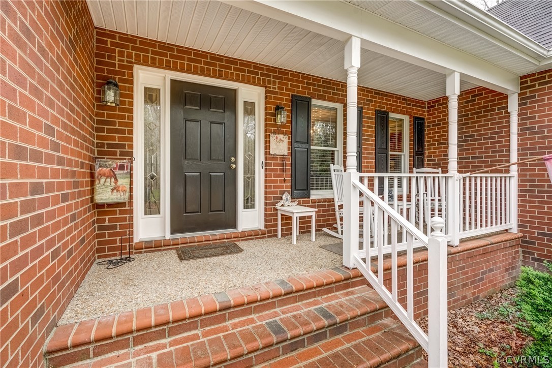 925 Dispatch Road Quinton, VA 23141 - Photo 7 of 27 Great covered front porch to sit and enjoy nature.