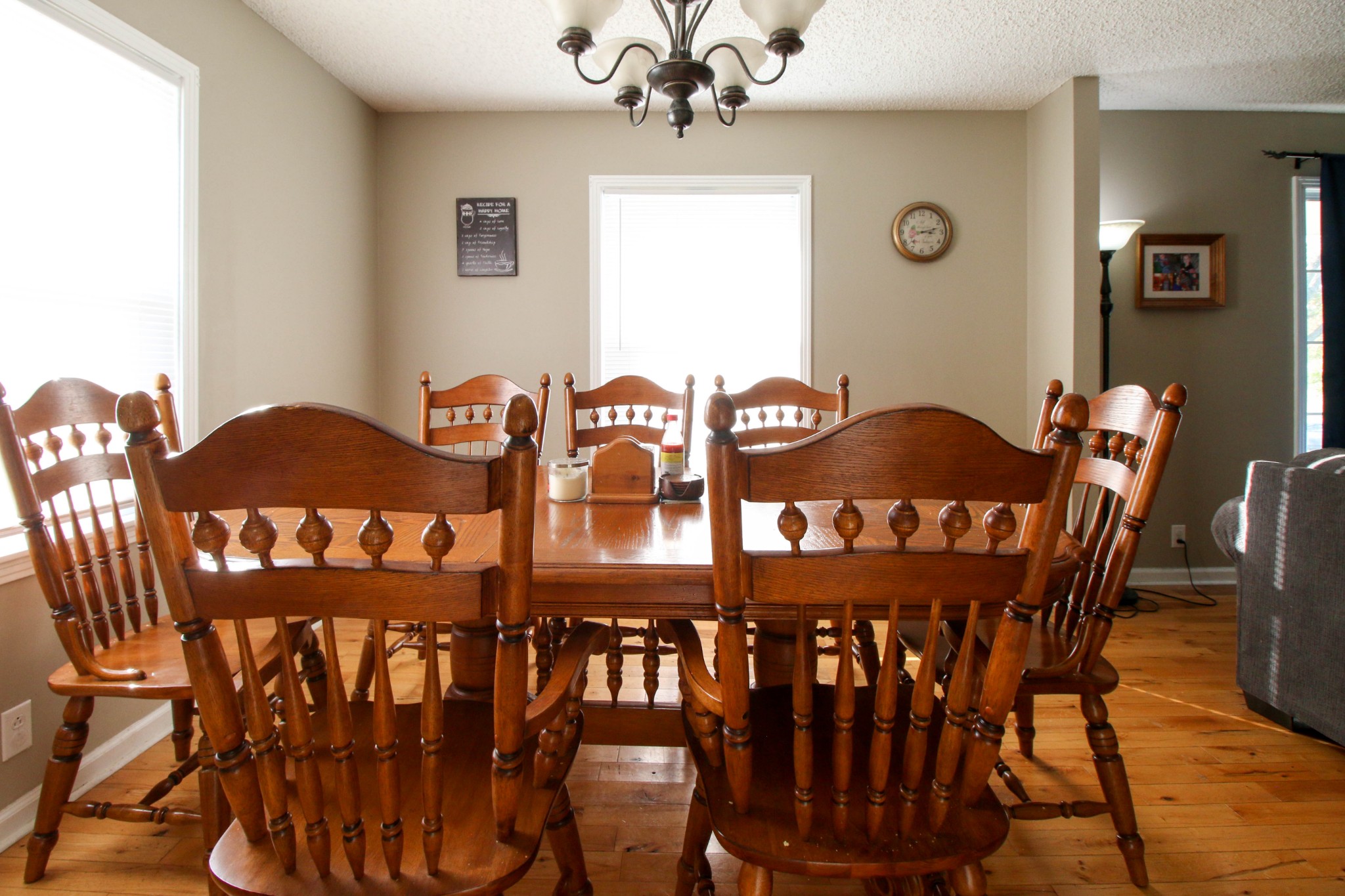 197 South Leath Road Portland, TN 37148 - Photo 12 of 14 a view of a dining room with furniture and chandelier