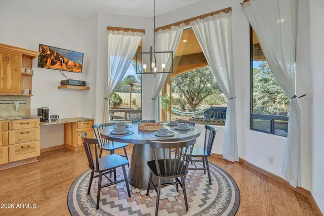 a view of an empty room with a fireplace