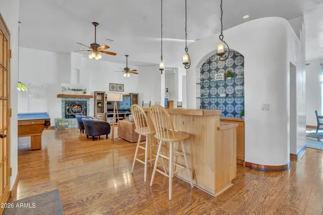 a view of a bathroom with shower