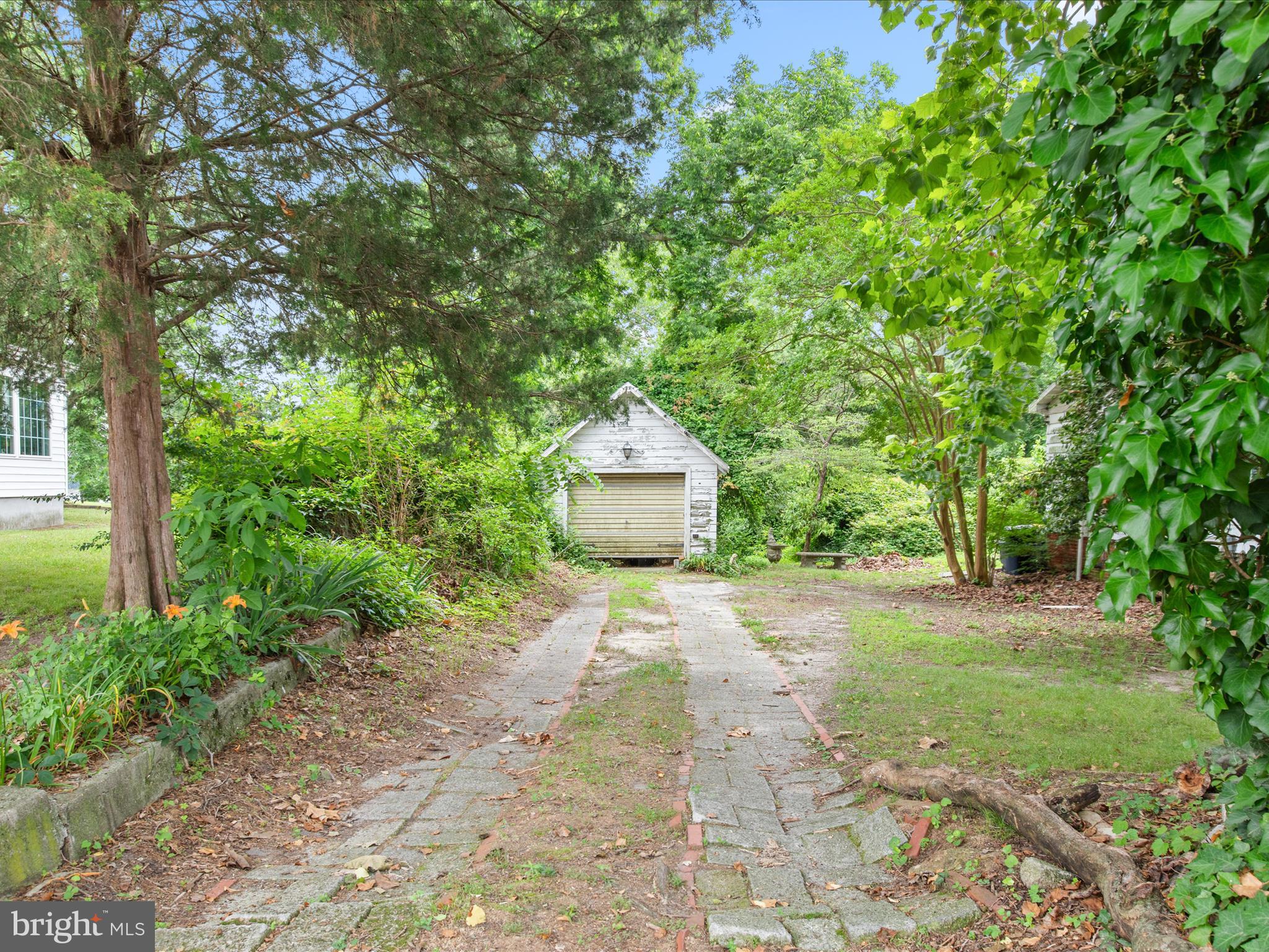 140 Delaware Avenue Laurel, DE 19956 - Photo 48 of 53 Driveway to Detached Garage