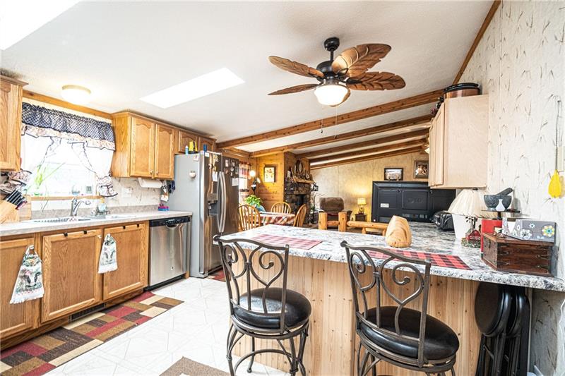 429 Ridge Road Georgetown, PA 15043 - Photo 5 of 25 Kitchen w/ Breakfast Nook
