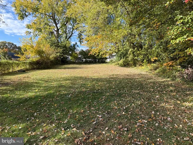 a view of an ocean and a yard