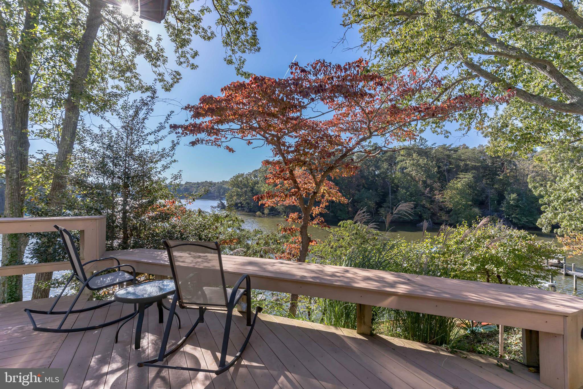 8155 Sycamore Road Lusby, MD 20657 - Photo 4 of 43 This view is a year-round wonder.