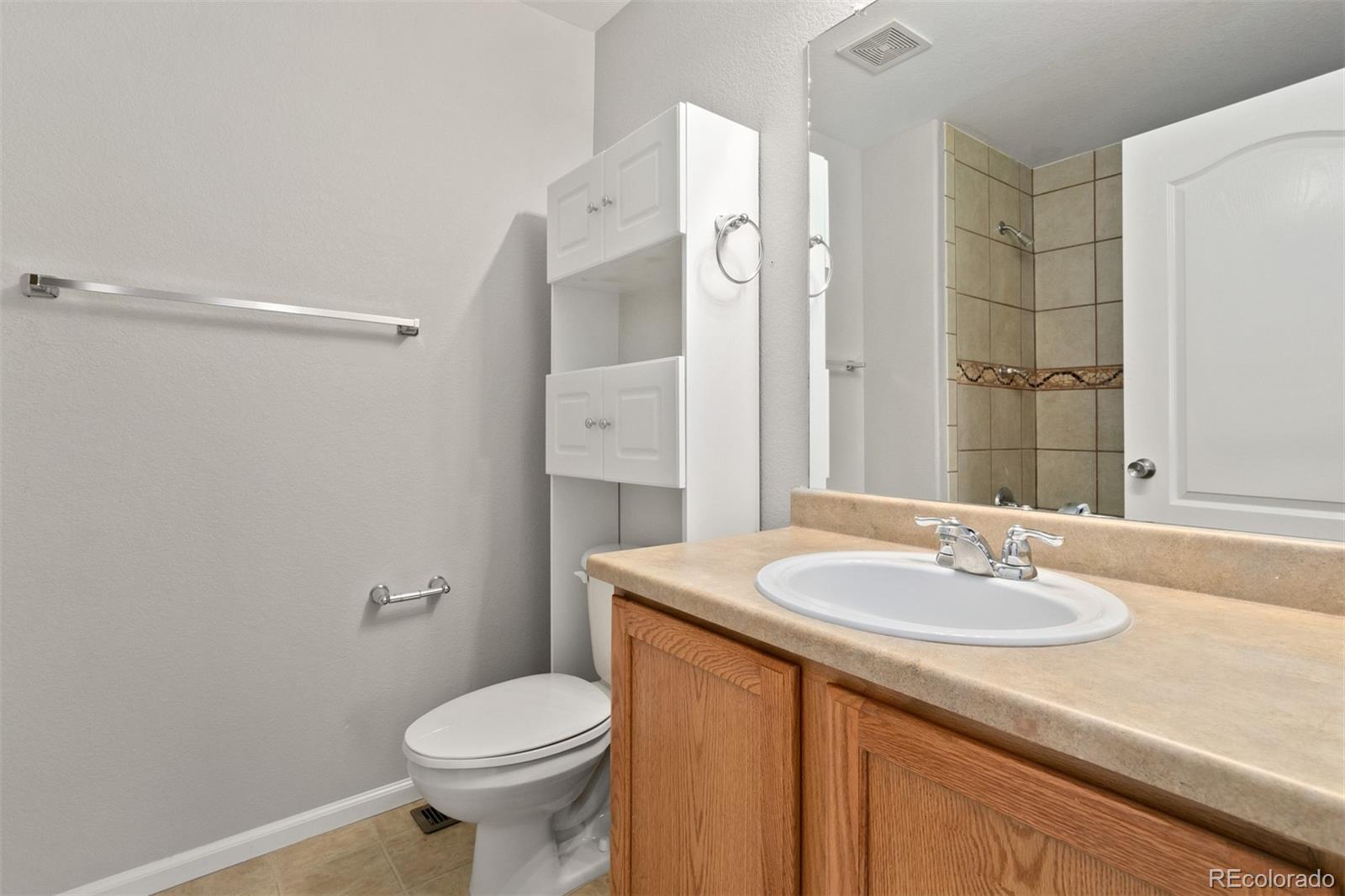 2562 Coach House Loop Castle Rock, CO 80109 - Photo 12 of 20 a bathroom with a sink toilet and shower