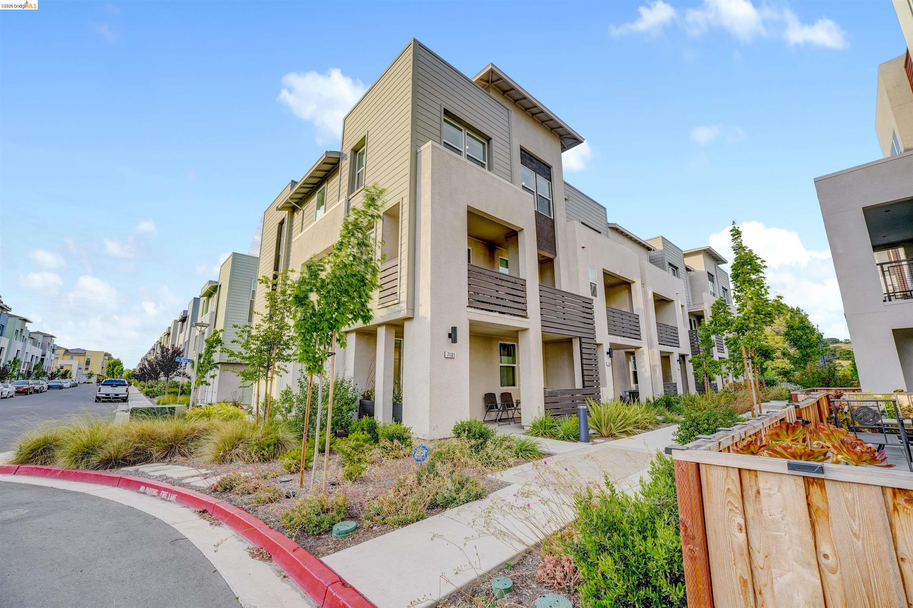 7101 Melon Court San Ramon, CA 94583 - Photo 55 of 58 a front view of a house with garden