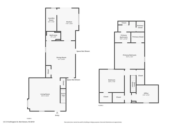$265,000 | 632 South Washington Street, Morristown, IN 46161