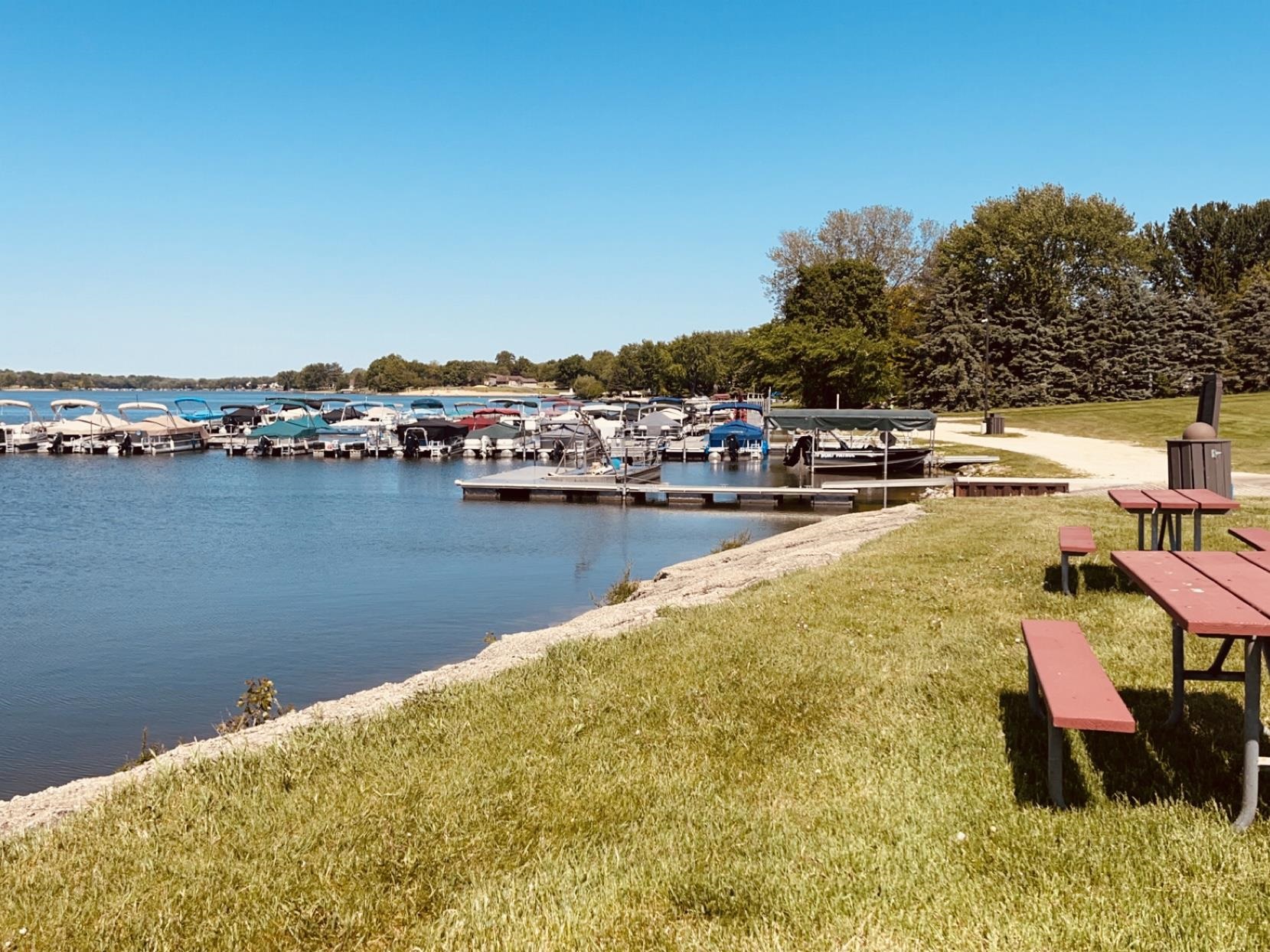 1328 Dresden Road Lake Summerset, IL 61019 - Photo 5 of 9 a view of a lake with outdoor space