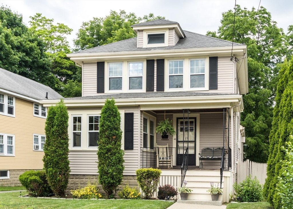48 Bruce Road Waltham, MA 02453 - Photo 1 of 39 a front view of a house