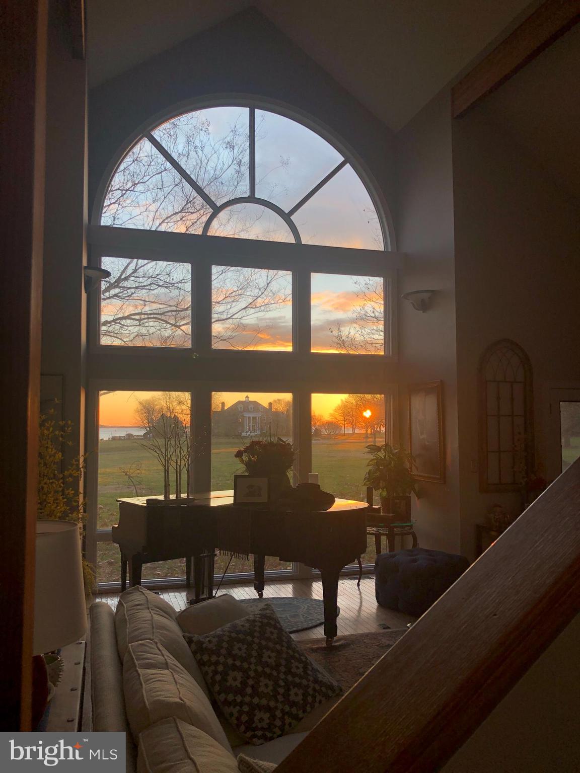 2851 Cox Neck Road Chester, MD 21619 - Photo 3 of 74 Stunning sunrises from the Family Room Crab Alley