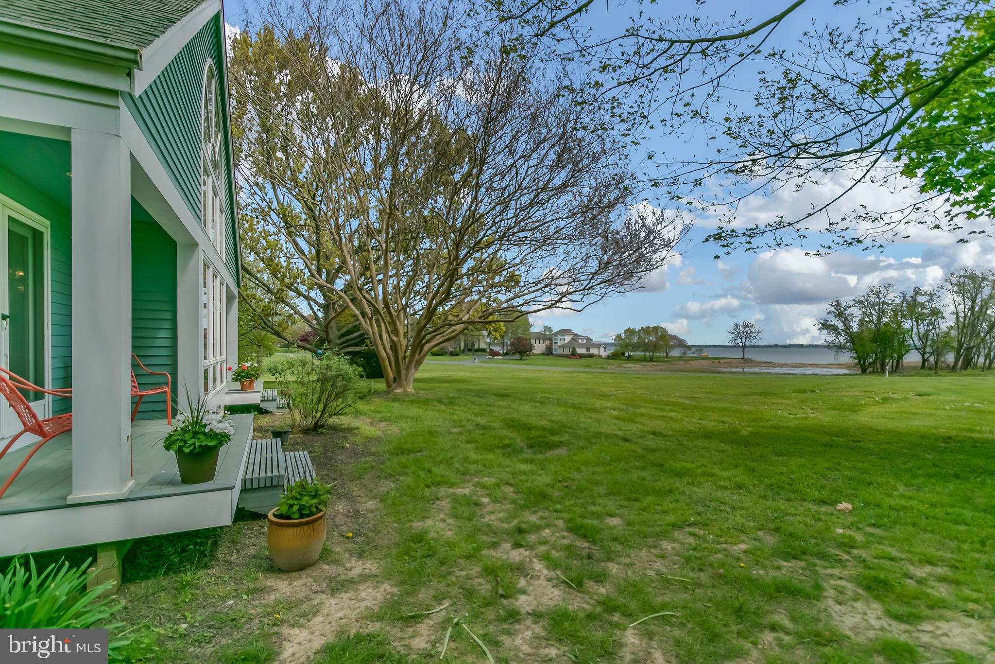 2851 Cox Neck Road Chester, MD 21619 - Photo 22 of 74 Porch bay side water view.