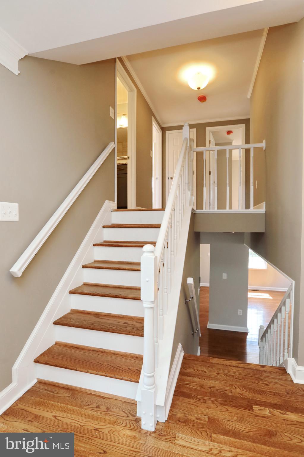 6394 Hawkins Gate Road La Plata, MD 20646 - Photo 35 of 94 Stairs to upper and 1st lower level