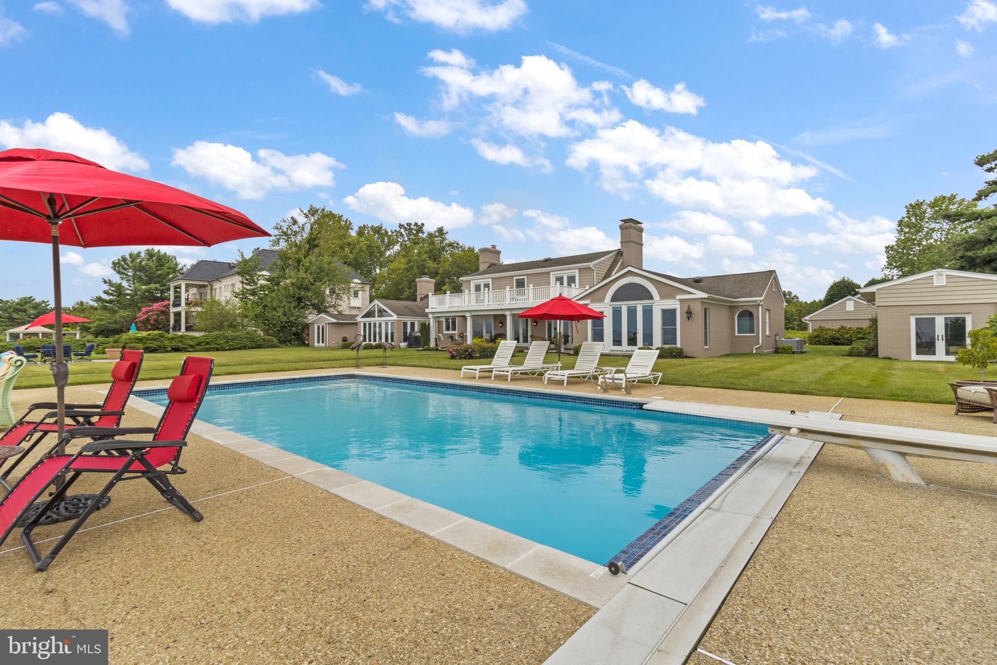 239 Bay Front Drive Pasadena, MD 21122 - Photo 25 of 33 In-ground waterfront pool