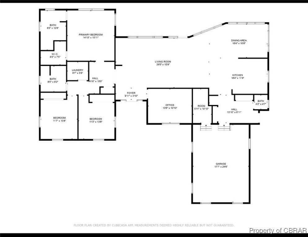 867 Holly Point Road Mathews, VA 23109 - Photo 48 of 48 Floor plan