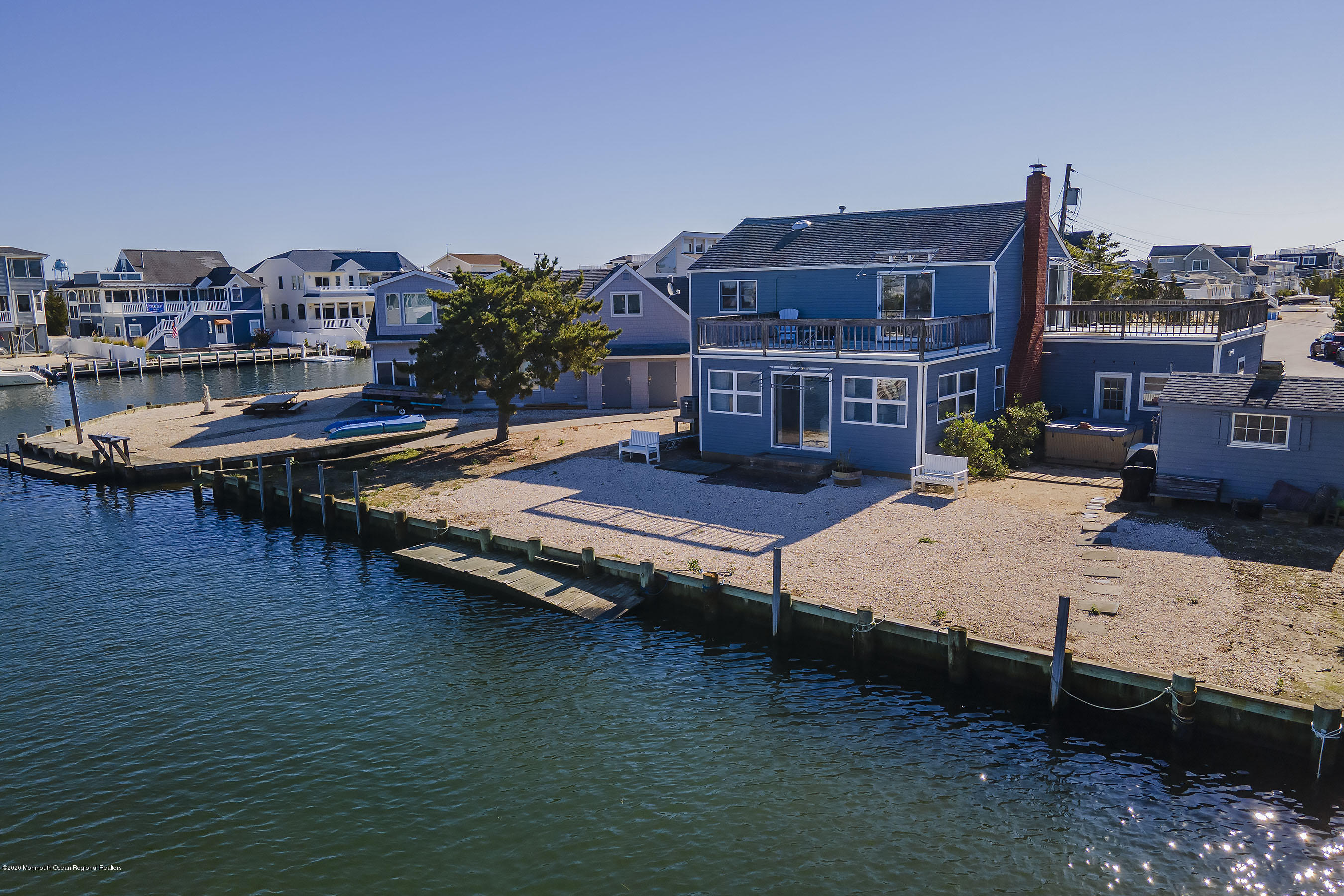 50 Amherst Road Barnegat Light, NJ 08006 - Photo 31 of 34 a view of a lake with a terrace