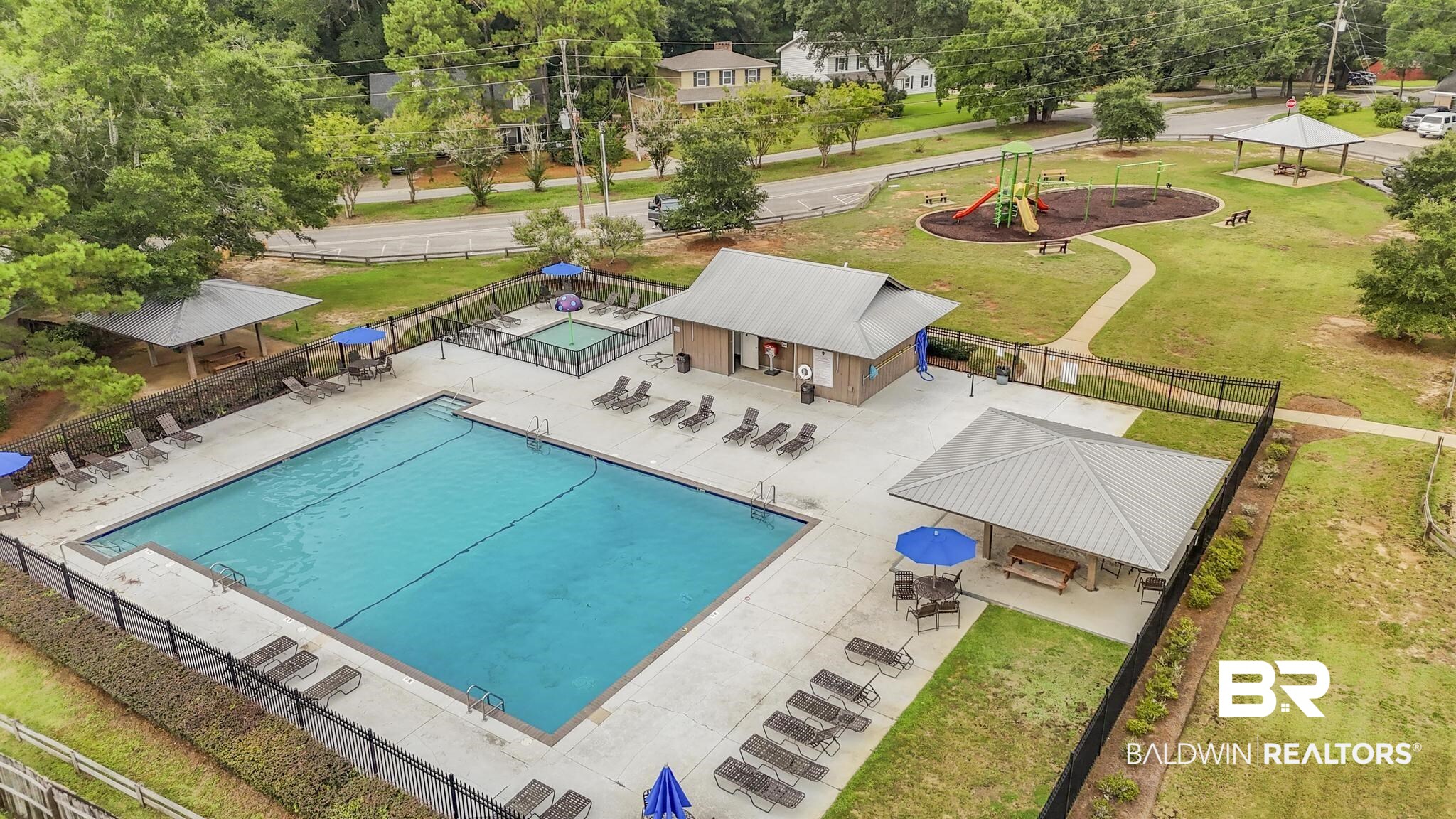 140 Hope Drive Daphne, AL 36526 - Photo 50 of 54 Community pool with a patio