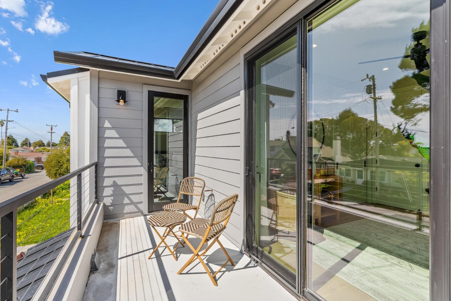 4875 Opal Street Capitola, CA 95010 - Photo 34 of 49 a view of balcony with a potted plant