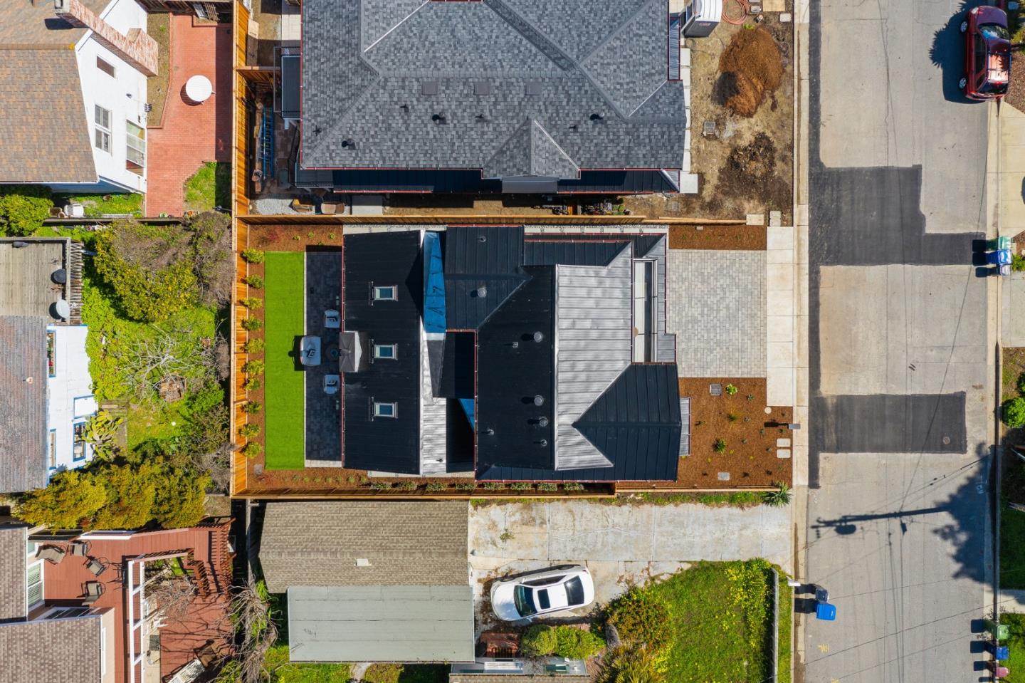 4875 Opal Street Capitola, CA 95010 - Photo 44 of 49 an aerial view of residential houses with outdoor space