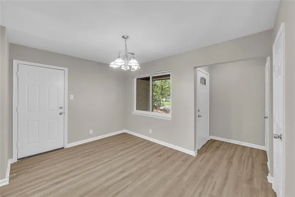 a view of livingroom with hardwood