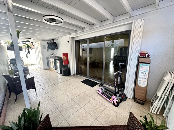 a view of gym equipment