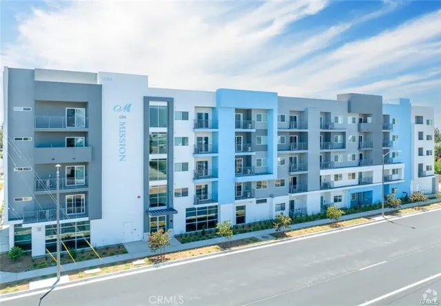 front of a building with a street