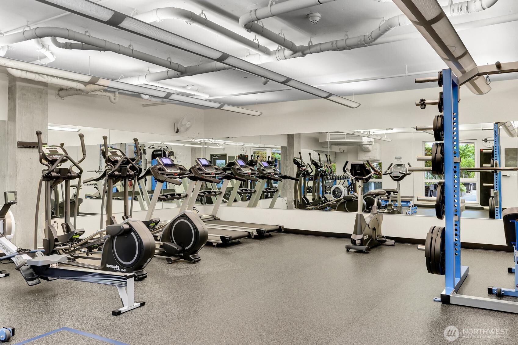 76 Cedar Street, Unit 808 Seattle, WA 98121 - Photo 20 of 20 a view of a room with gym equipment