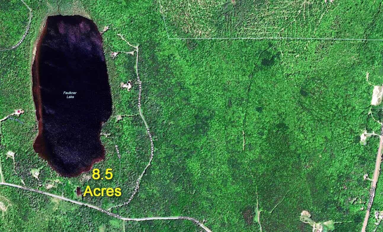 Lot #4 Harris Hill Road Weston, ME 04424 - Photo 4 of 9 aerial-map-waterfront-me