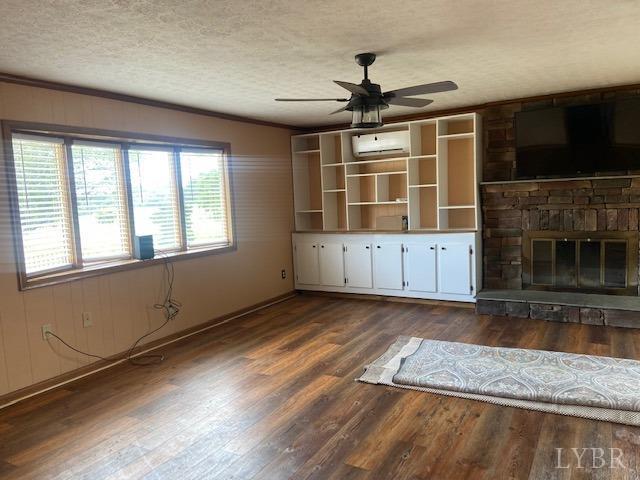 2836 Red House Road Rustburg, VA 24588 - Photo 20 of 74 a view of an empty room with a fireplace and a window