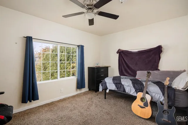 a room with furniture and a window