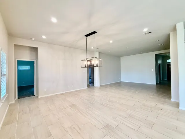 a view of empty room