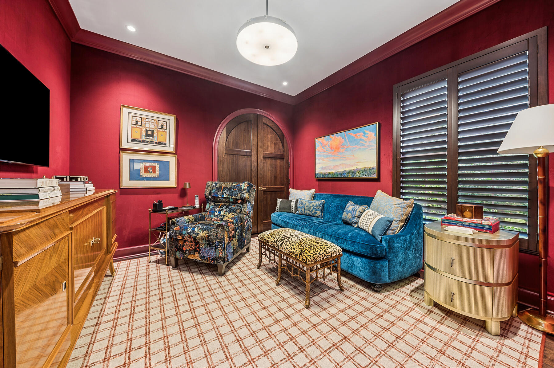 7718 Spring Creek Drive West Palm Beach, FL 33411 - Photo 27 of 72 a living room with furniture and a flat screen tv