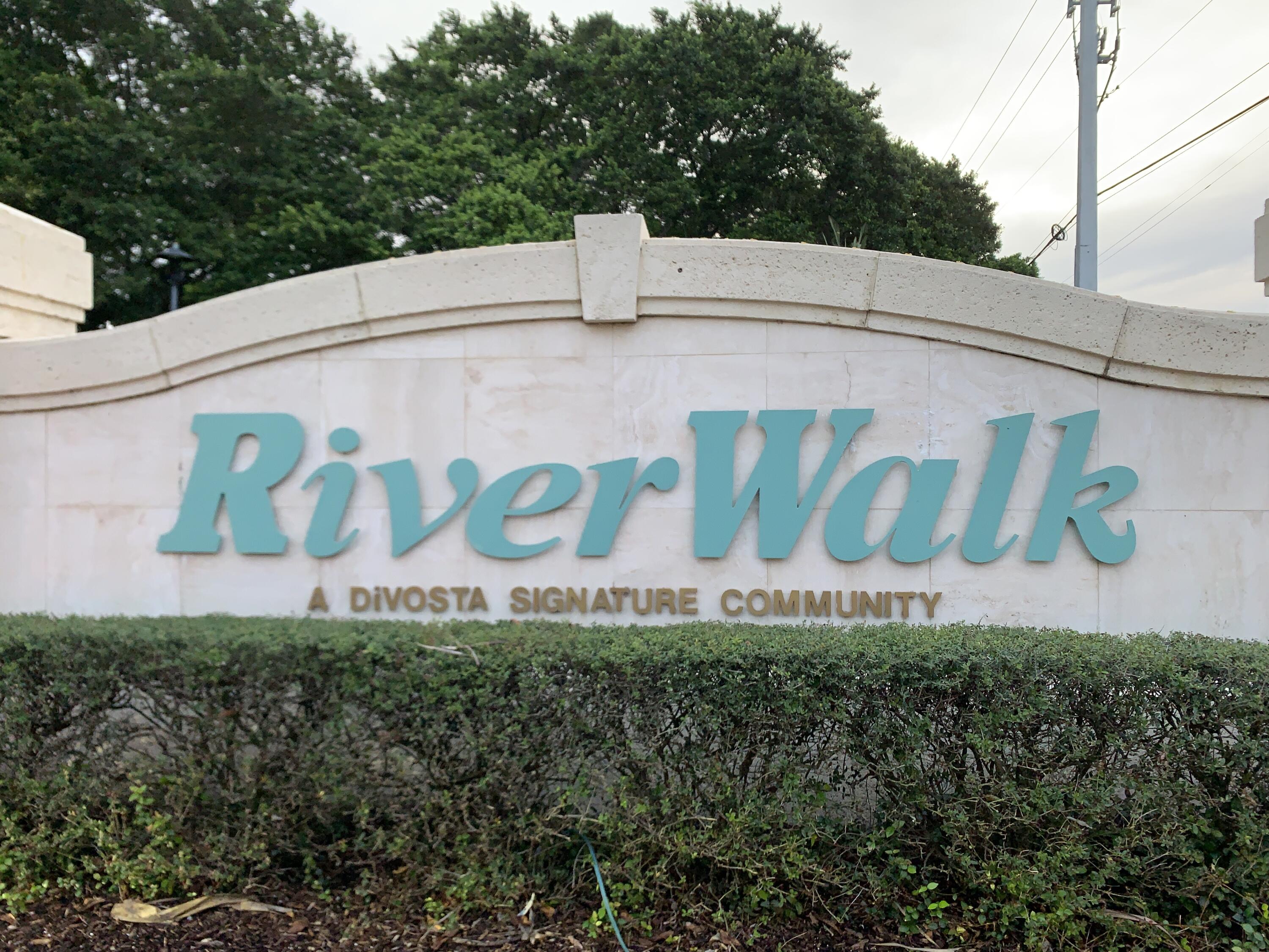7718 Spring Creek Drive West Palm Beach, FL 33411 - Photo 72 of 72 RiverWalk front entrance sign