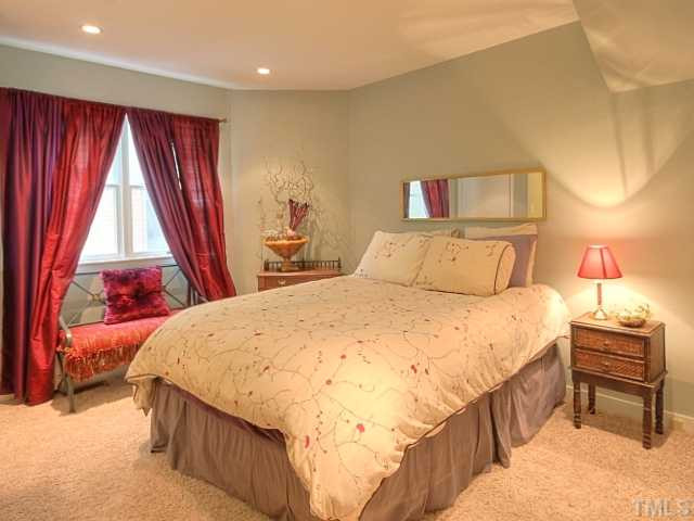7422 Johnson Mill Road Bahama, NC 27503 - Photo 17 of 25 Third Bedroom is a Beautiful Main Level Suite w/ Private Bath Bedroom