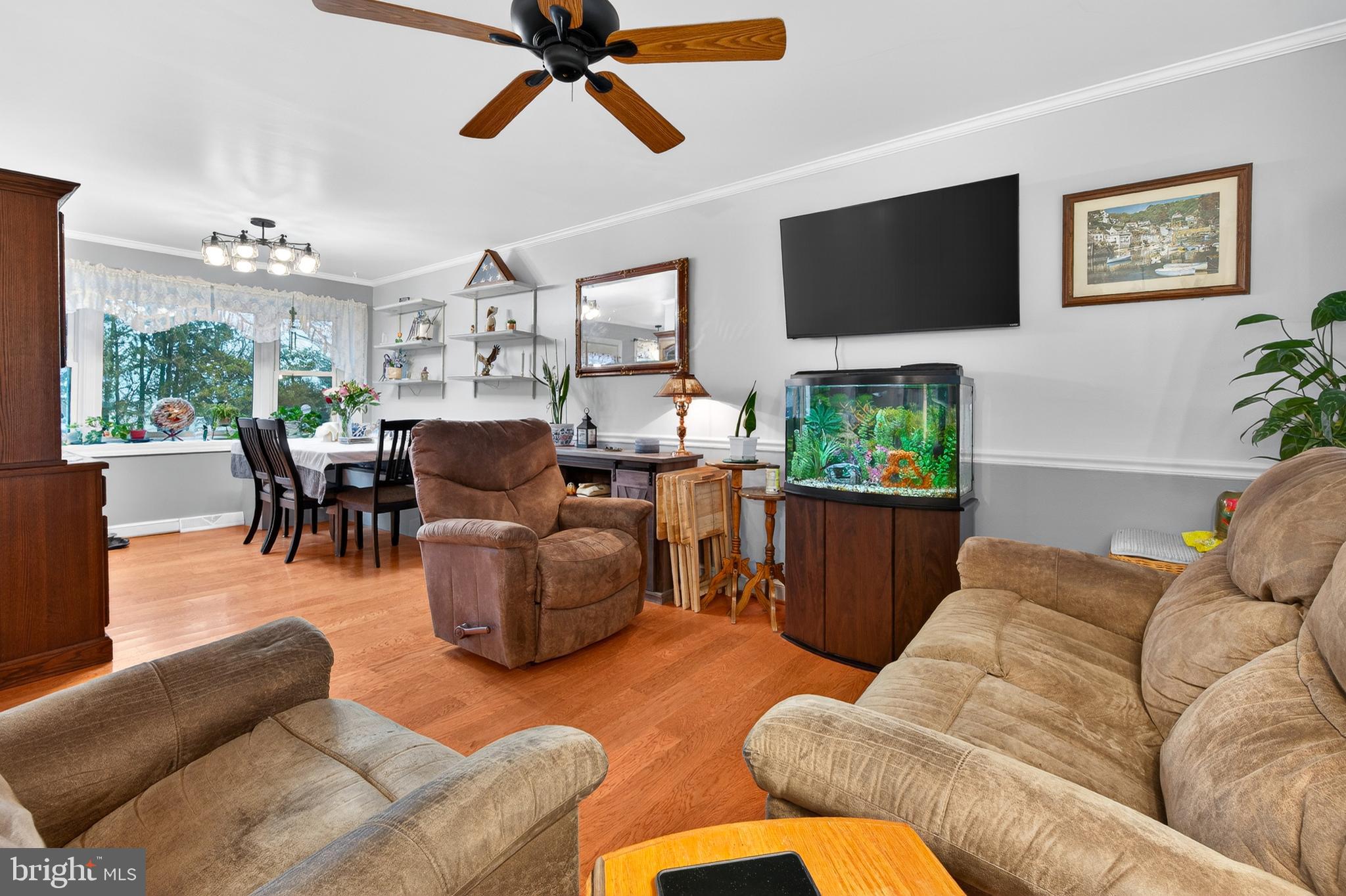 8137 Summit Point Road Charles Town, WV 25414 - Photo 13 of 70 upper-level dining/living room