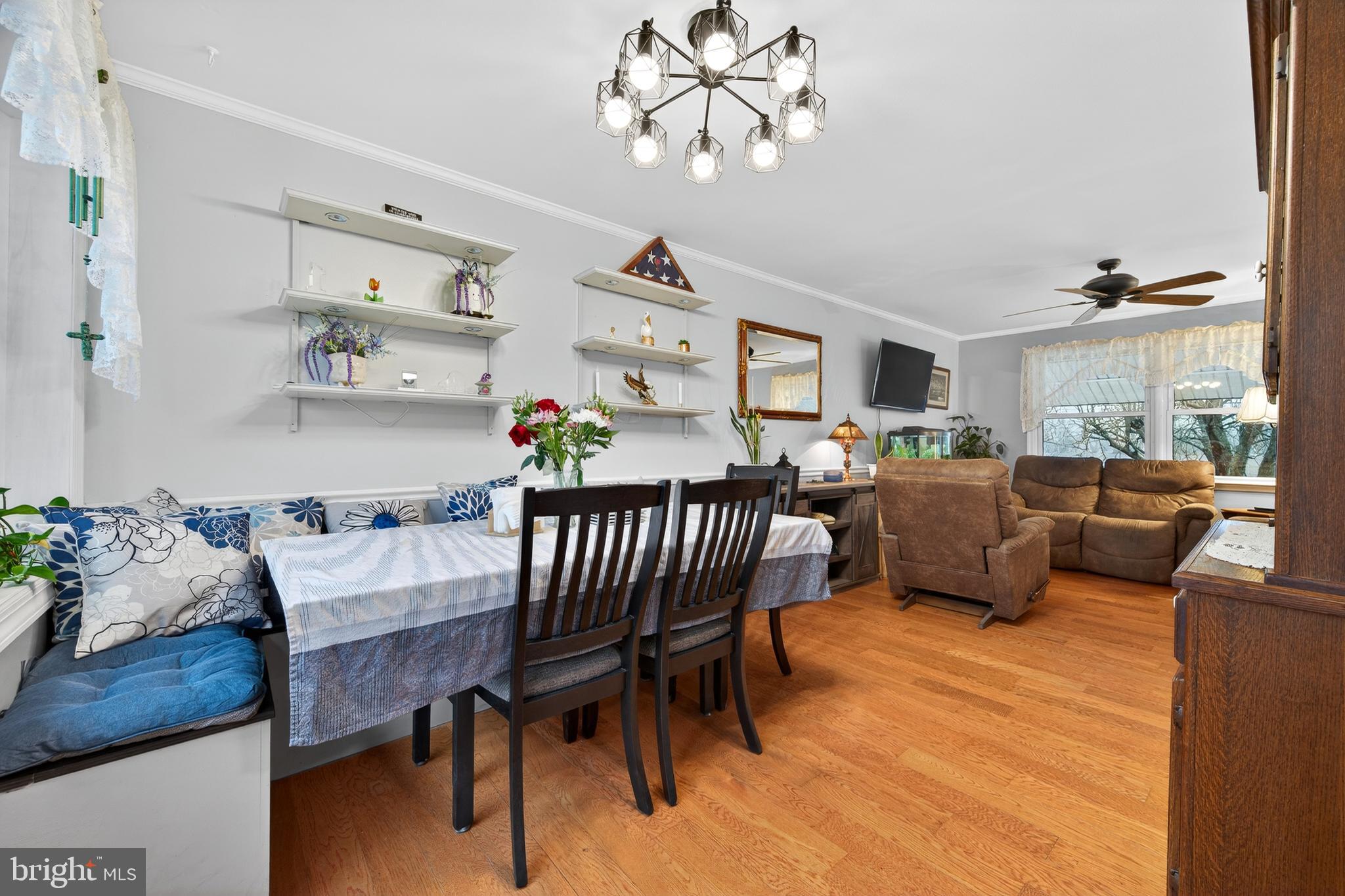 8137 Summit Point Road Charles Town, WV 25414 - Photo 10 of 70 upper-level dining/living room