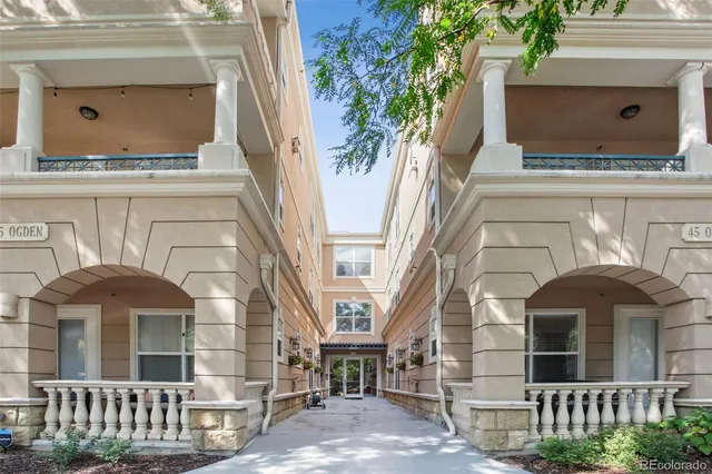 front view of a house with a front door