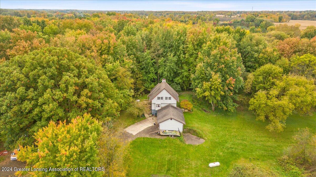 823 Wolverine Road Mason, MI 48854 - Photo 38 of 47 Drone Shot