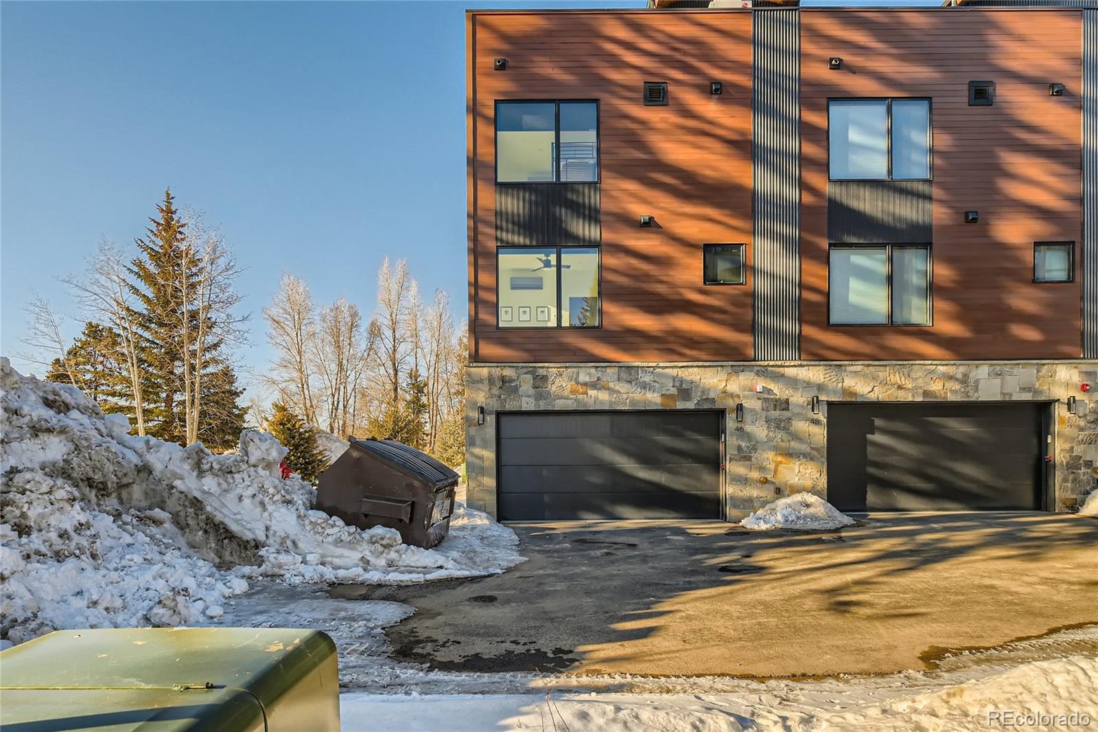 46 6th Street Silverthorne, CO 80498 - Photo 26 of 28 a front view of a house with a yard