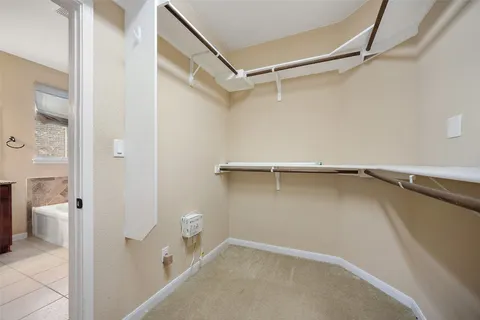 a view of walk in closet