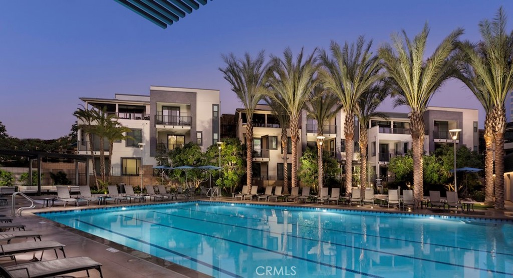 59 Gramercy Irvine, CA 92612 - Photo 61 of 71 a front view of a house with swimming pool