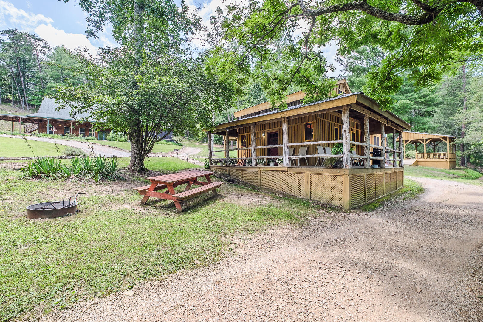 57 Hemlock Ridge Lane Catawba, VA 24070 - Photo 29 of 89 a view of a house with a yard and sitting area