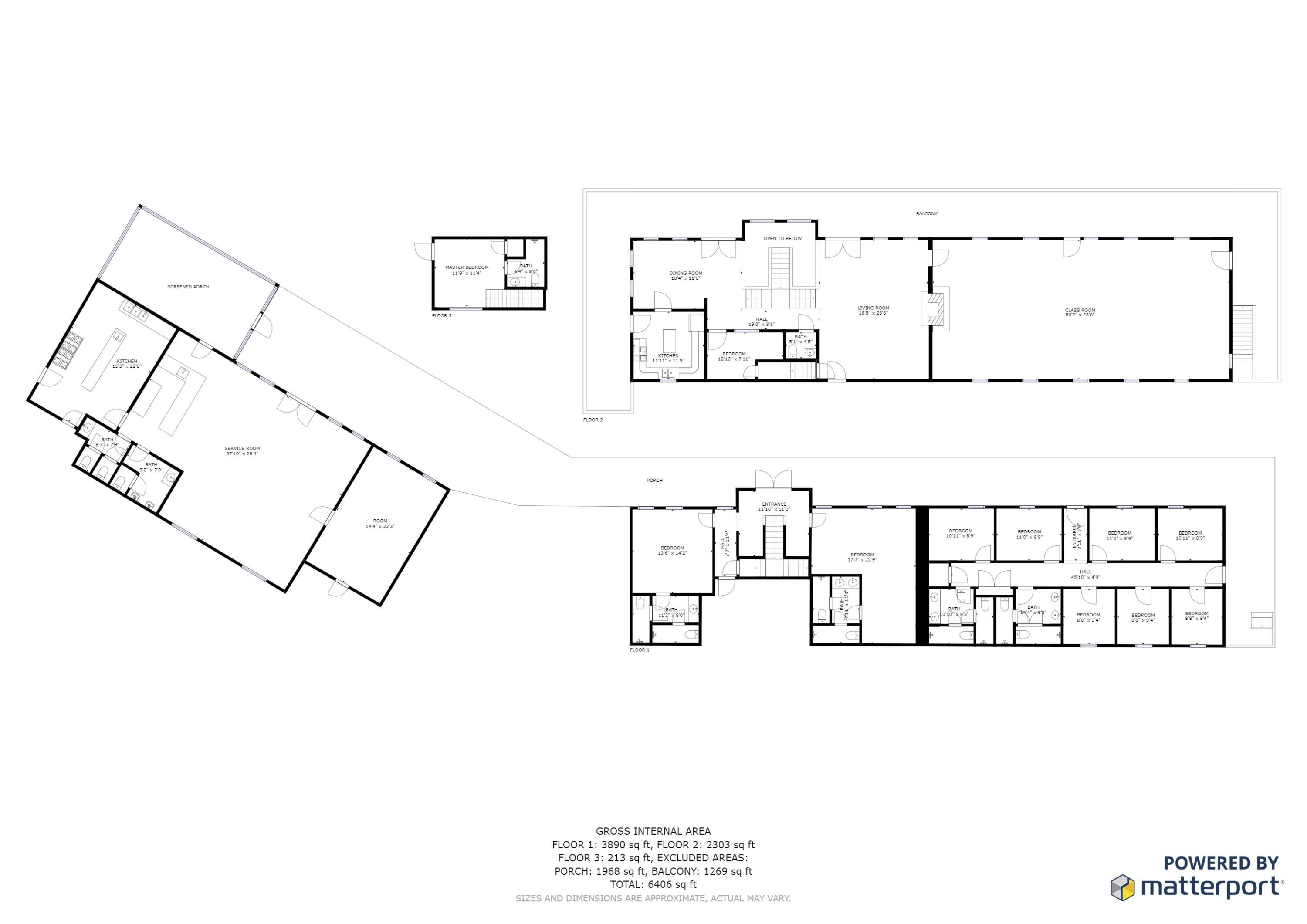 57 Hemlock Ridge Lane Catawba, VA 24070 - Photo 84 of 89 Floorplan-L1-2&3 Mtn Shep pub, bunkrooms