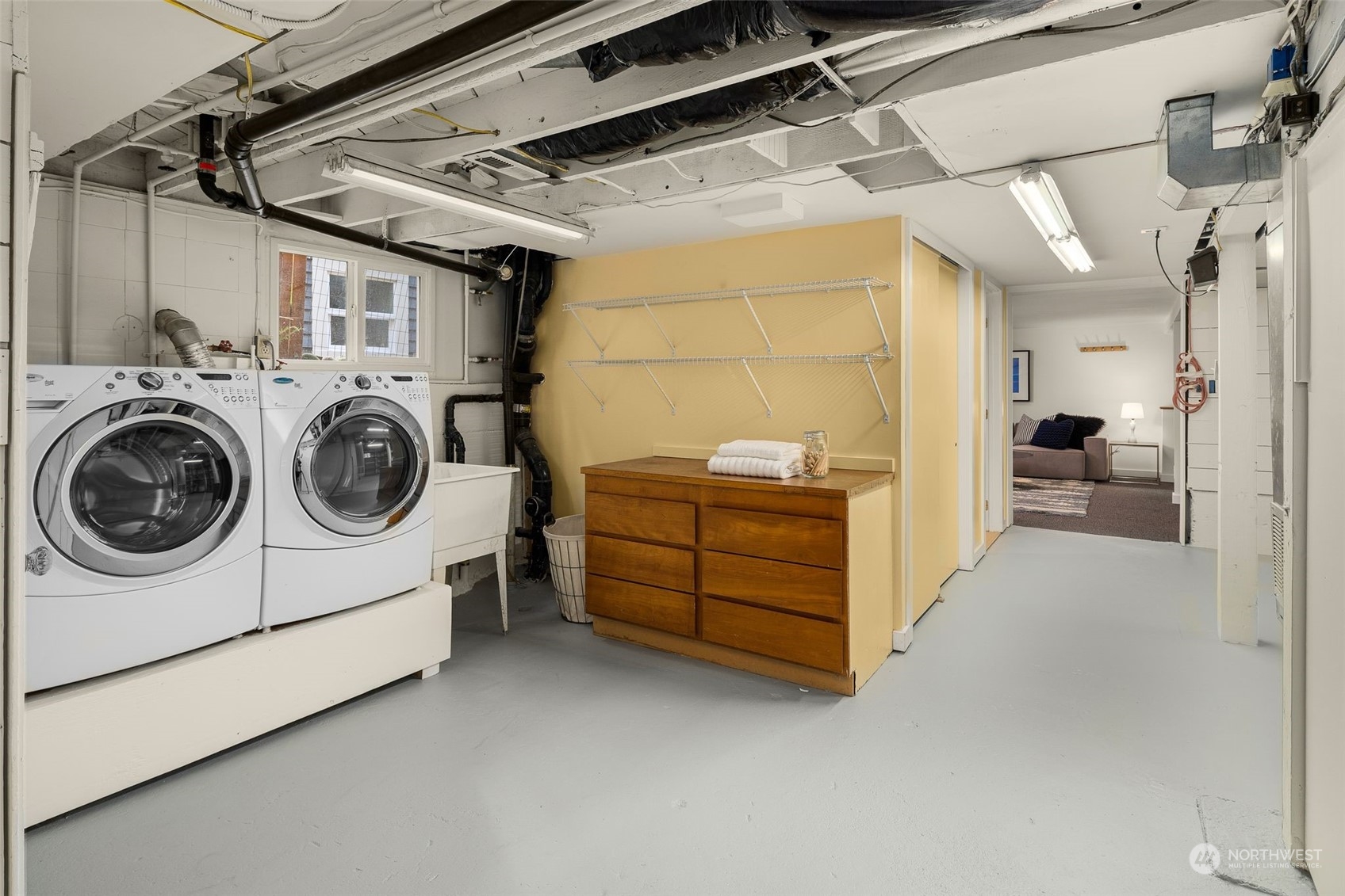 4229 Eastern Avenue North Seattle, WA 98103 - Photo 24 of 32 a utility room with dryer and washer
