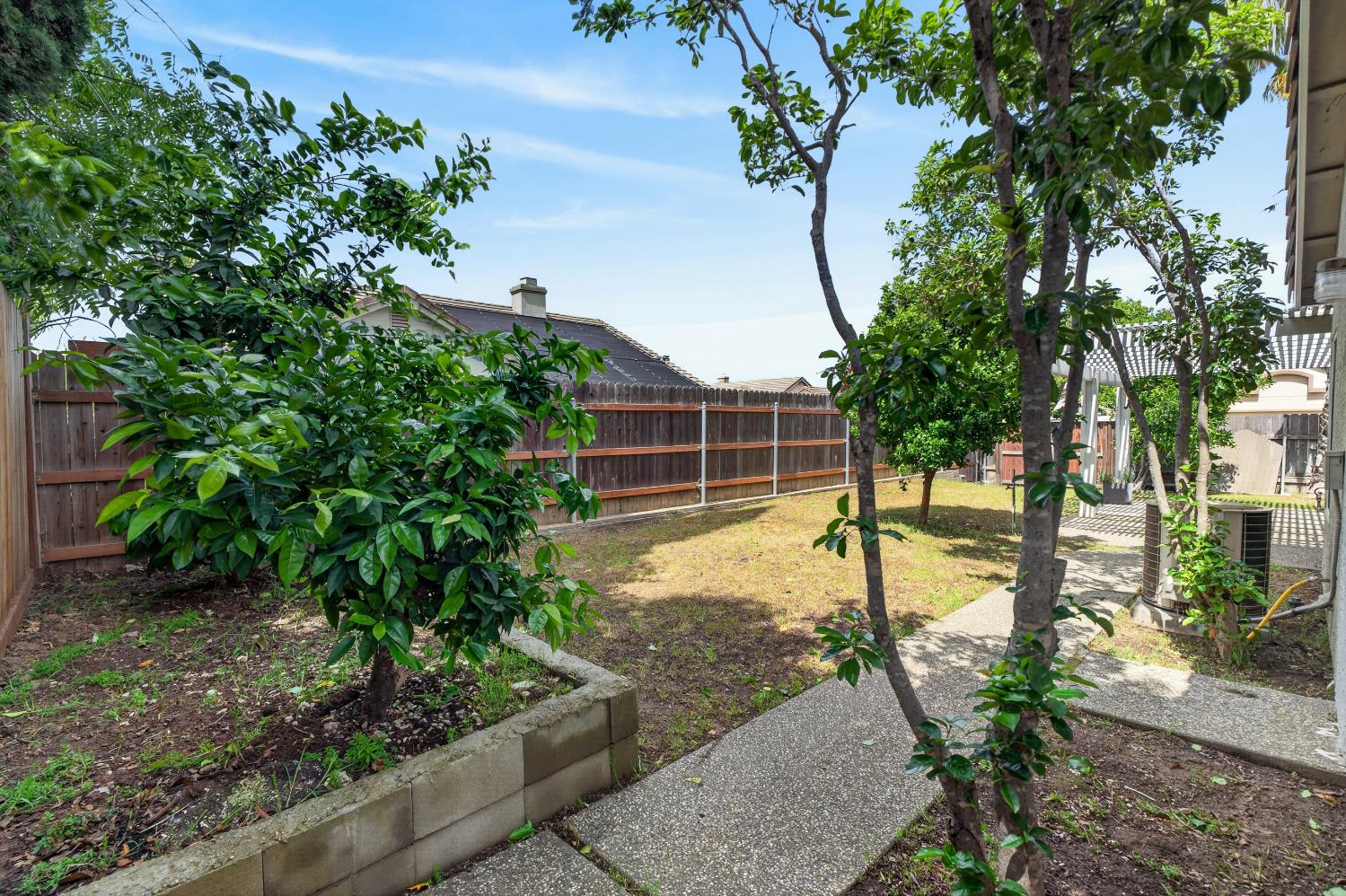 8148 Silverleaf Way Sacramento, CA 95829 - Photo 31 of 43 a view of a backyard with plants