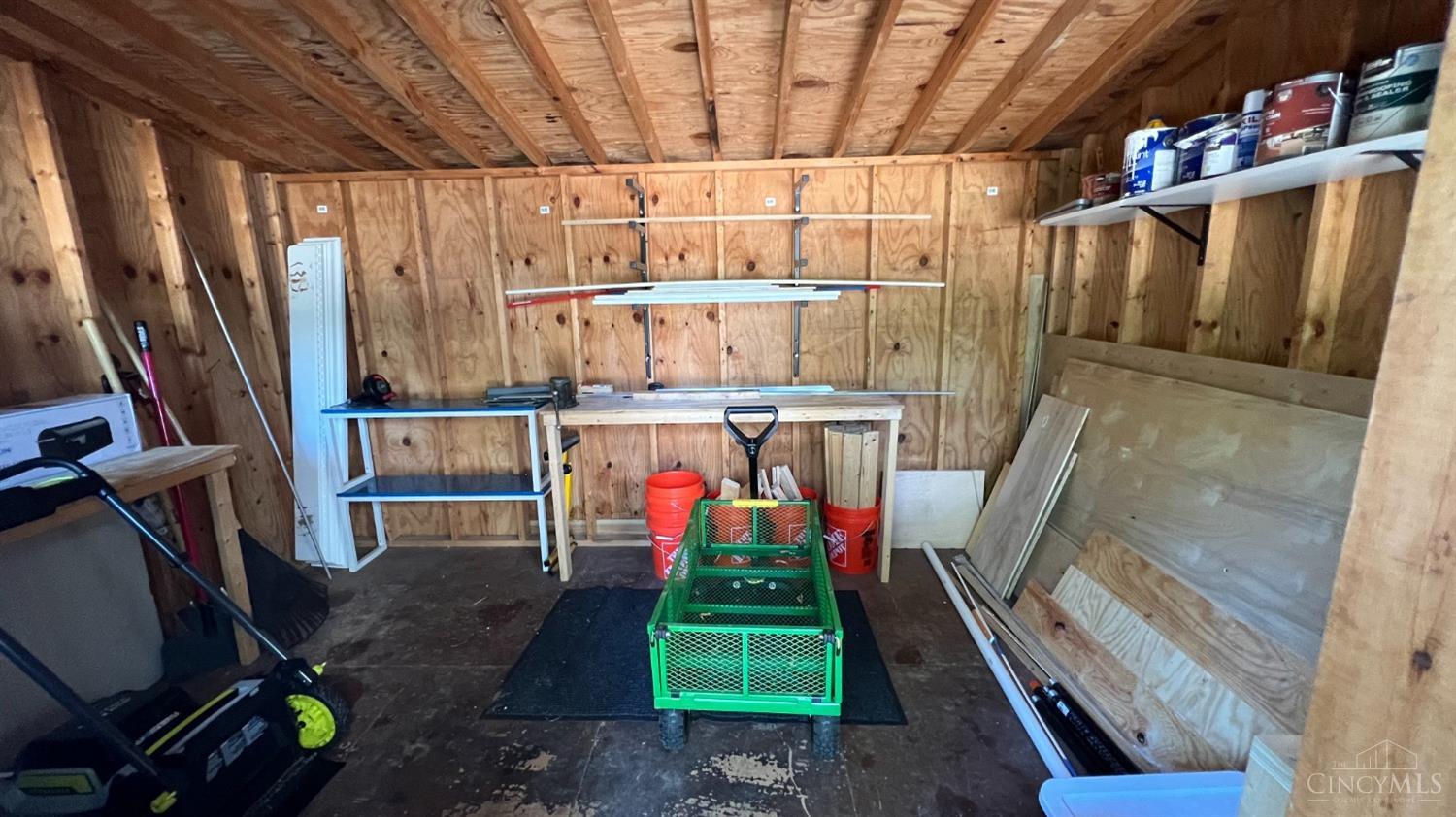 3668 Hopper Ridge Road Cincinnati, OH 45255 - Photo 70 of 79 inside of shed