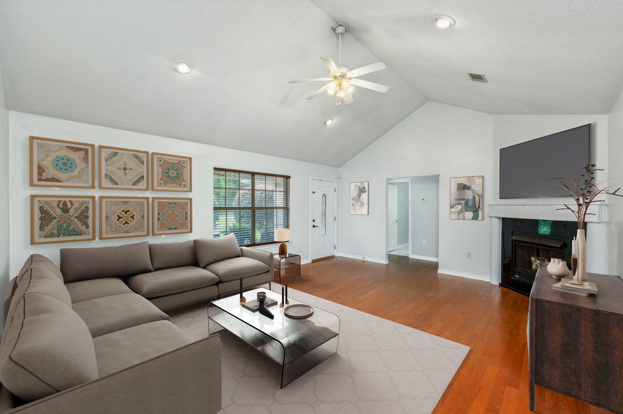 5417 Monterrey Road Crestview, FL 32539 - Photo 9 of 43 Interior Living Room Staged