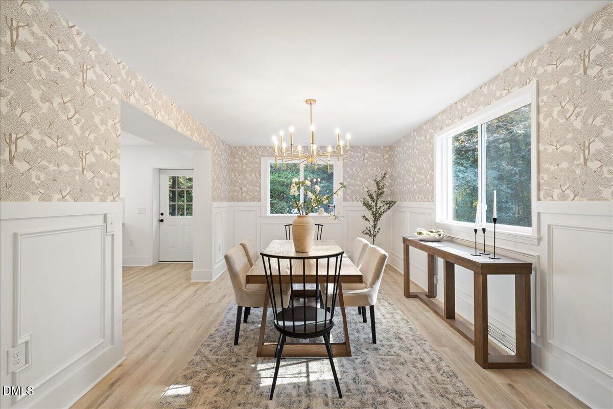 1615 Carbonton Road Sanford, NC 27330 - Photo 5 of 43 a view of a dining room with furniture window and outside view