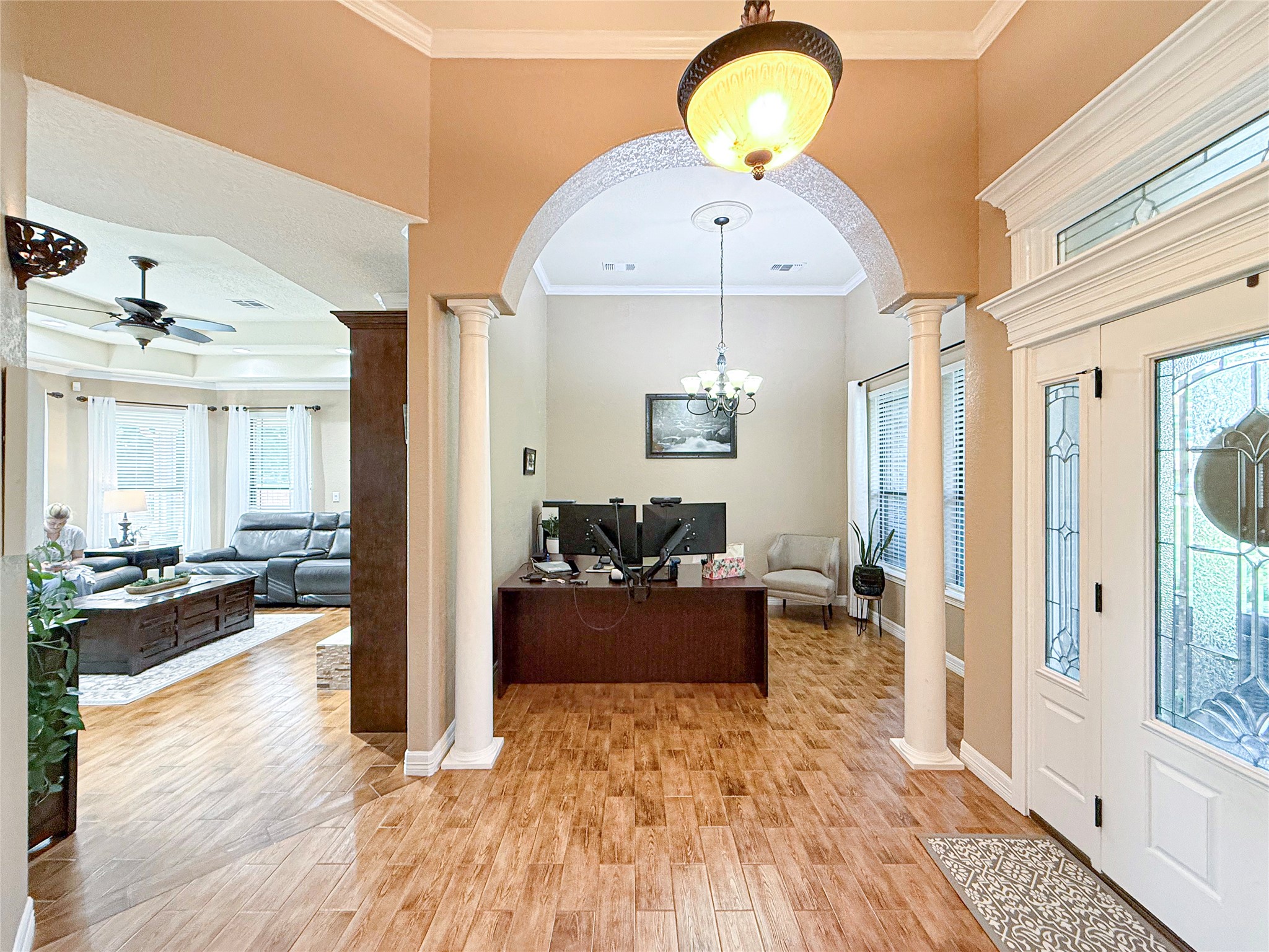 807 Mill Road Angleton, TX 77515 - Photo 10 of 46 Versatile space ready for a home office, study, or dining room.