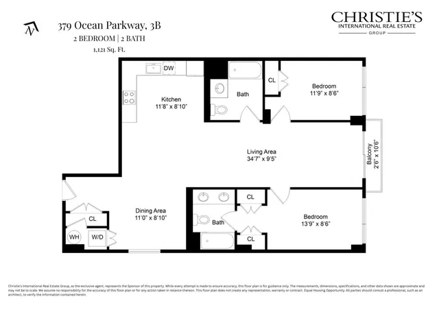 $999,000 | 379 Ocean Parkway, Unit 3B | Kensington